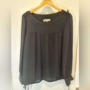 Loft Perfect Black Lightweight Tunic